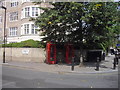 TQ2681 : Telephone Boxes in Porchester Gardens by PAUL FARMER