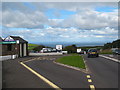 Bus stop on the A361 at Mullacott Cross