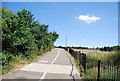 Footpath and cycle lane north towards Leybourne