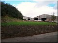 Modern farm buildings at Nanhoron Home Farm