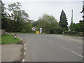 Road junction at Rednal