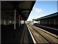 Railway platform, Coleraine