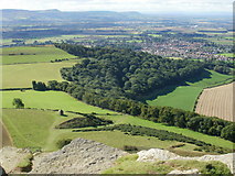 NZ5611 : Great Ayton from Roseberry Topping by Peter S