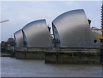 TQ4179 : Gates 3, 4 & 5 Thames Barrier by Colin Smith