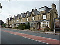 Terraced houses on Leeds Road, Ilkley