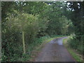 Footpath crosses Swanton Lane