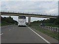 SU0599 : A417 - minor road overbridge near Ermin Farm by J Whatley