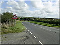 SM7825 : Road sign approaching the Road Junction near Nine Wells by Martyn Harries