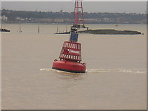 TQ6076 : Broadness Navigation Buoy by Colin Smith