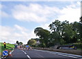 Roadworks south of Trefgarne, Pembrokeshire