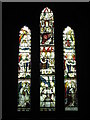 NY9166 : St. Michael's Church, Warden - stained glass window, south transept by Mike Quinn