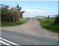 Entrance to Oak Farm, Gwehelog