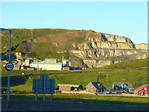 HU4140 : Scord Quarry by Scalloway by Colin Smith