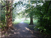 SE2837 : Meanwood Park, Leeds by Ian S