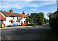 Pettaugh village shop on the A1120 road