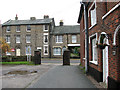 Cottages in Church Street, Sudbury