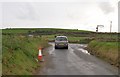 Road junction at the northern end of Pont Seithbont