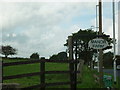 The sign for Manor Farm