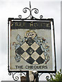 The Chequers sign