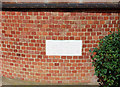 St Alban, William Barefoot Drive, London SE9 - Foundation stone