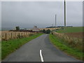 Minor road towards Wester Blakeshouse