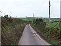 The road to Mynydd Cilan