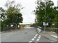 NY0029 : Workington (Calva) Bridge, closed due to flood damage by Rose and Trev Clough