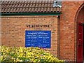 Parish Church of St. Augustine of Canterbury - sign