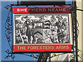 TQ5845 : The Foresters Arms sign by Oast House Archive