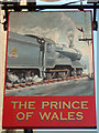 TQ2550 : The Prince of Wales sign by Oast House Archive