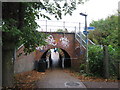 Crab and Winkle Way under the Whitstable/Faversham railway