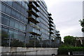 A wall of apartments, Battersea