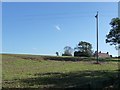 Pylon in a field