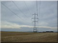 NJ7741 : Power lines, Gourdas by JThomas