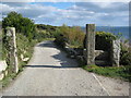 Driveway at Prussia Cove