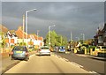 Dramatic storm skies