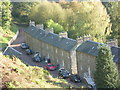 Caithness Row from above New Lanark