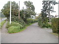 Eastern end of Rhodyate Lane, Cleeve