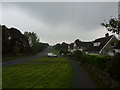 White van and jogger, Lodge Moor