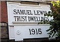 Sign, Samuel Lewis Trust Dwellings, Ixworth Place SW3