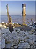 TA4011 : Spurn low lighthouse by Paul Harrop