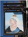 Queen Victoria sign