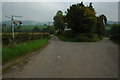 Road junction at Great Llanthomas