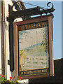 TQ6312 : The Woolpack Inn sign by Oast House Archive
