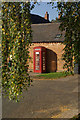 Telephone box in Harborough Magna