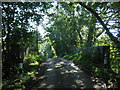 Shuttlesfield Road over the railway bridge