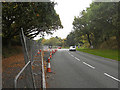 Road works near Pendeford Hall