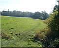 Track along the east bank of the Rhymney River