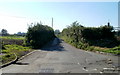 Church Road heads away from Bridge Road