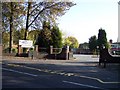 Entrance to Shevington High School